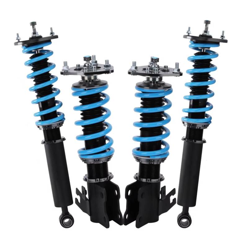 WOLWES Stoßdämpfer Set Kompatibel Mit Nissan Für S14 200SX 1994 1995 1996 1997 1998 Performance Einstellbarer Dämpfer Gewindefahrwerk Stoßdämpfersatz Einstellbare Federbeine Stoßdämpfer von WOLWES