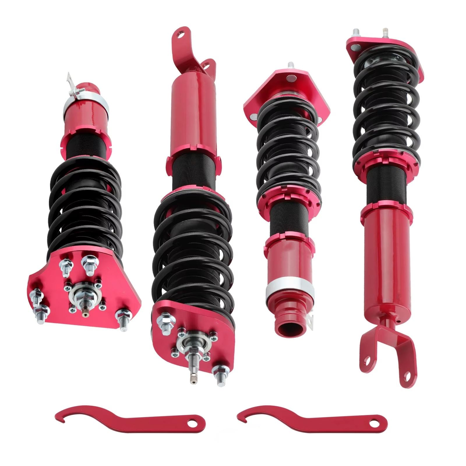 WOLWES Stoßdämpfer Set Kompatibel Mit Prelude BB1-BB9 1992 1993 1994 1995 1996 1997 1998 1999 2000 2001 24 Stufen Rückpralldämpfung Gewindefahrwerk Stoßdämpfer Autoteile WOLWES Stoßdämpfer Set Kompatibel Mit Prelude BB1-BB9 1992 1993 1994 1995 1996 1997 1998 1999 2000 2001 24 Stufen Rückpralldämpfung Gewindefahrwerk Stoßdämpfer Autoteile von WOLWES