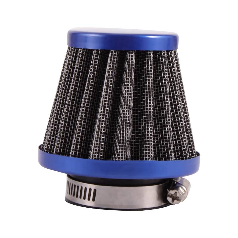 WOOSTAR 35mm Luftfilter Ersatz für 50ccm 70ccm 90ccm 110ccm 125ccm PZ16 PZ19 PZ22 Vergaser Roller Dirtbike ATV Blau von WOOSTAR