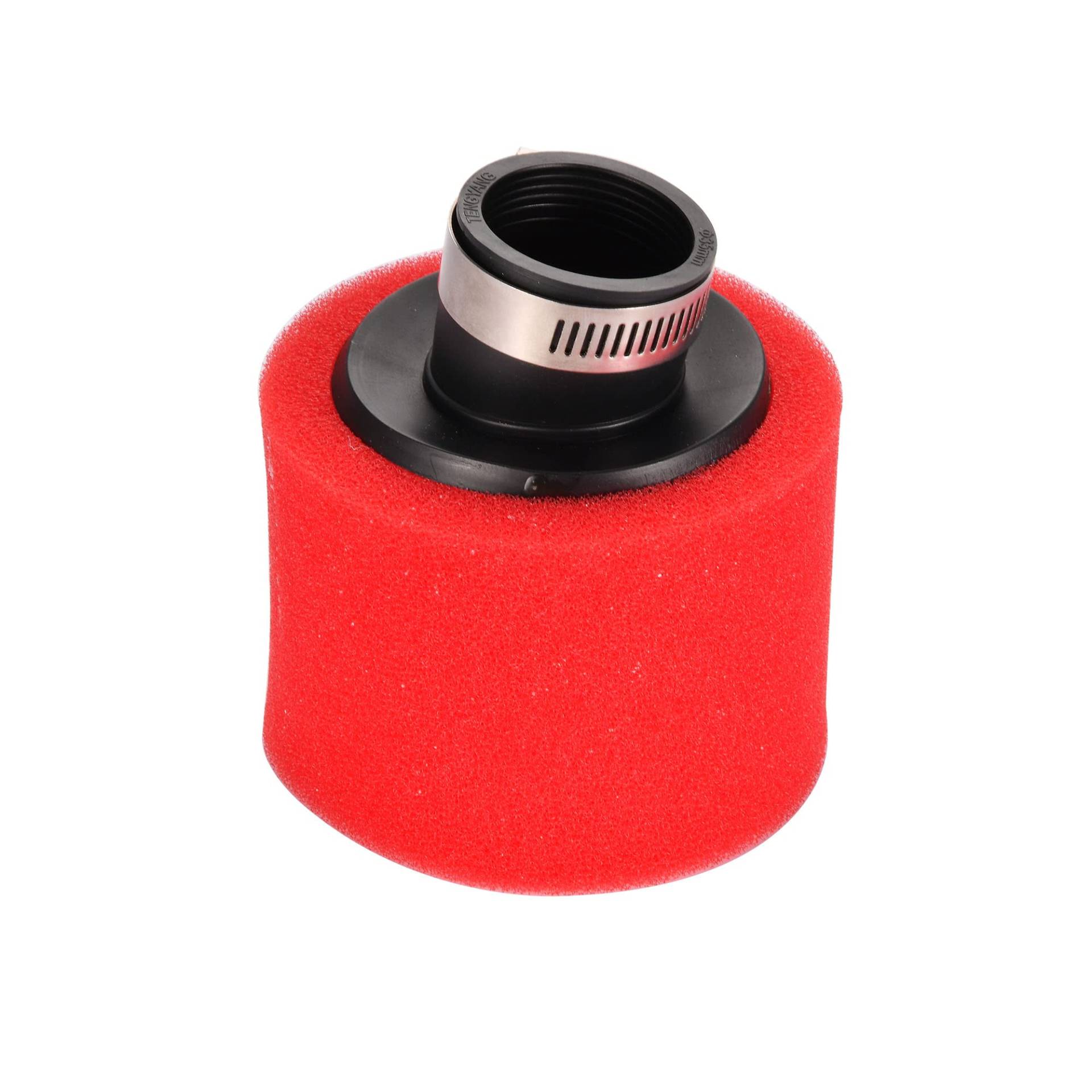 WOOSTAR 35mm Luftfilter Schaumreiniger Ersatz für 4 Takt 50ccm 70ccm 90ccm 110ccm 125ccm Dirt Pitbike ATV 4 Wheeler Go Kart Roller Quad Rot WOOSTAR 35mm Luftfilter Schaumreiniger Ersatz für 4 Takt 50ccm 70ccm 90ccm 110ccm 125ccm Dirt Pitbike ATV 4 Wheeler Go Kart Roller Quad Rot von WOOSTAR