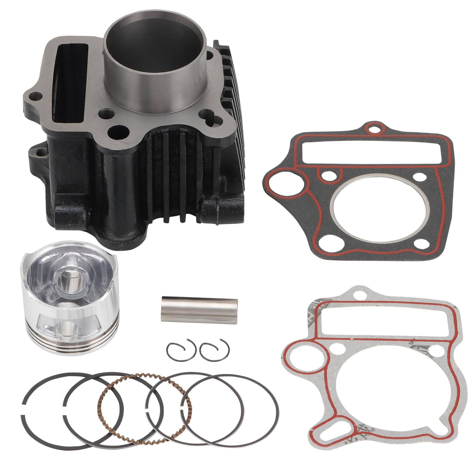 WOOSTAR 47mm Zylinder mit Kolben Kit Ersatz für CRF70 TRX70 XR70 70cc Horizontalmotor Dirt Pitbike Chinesisches ATV 4 Wheeler Quad WOOSTAR 47mm Zylinder mit Kolben Kit Ersatz für CRF70 TRX70 XR70 70cc Horizontalmotor Dirt Pitbike Chinesisches ATV 4 Wheeler Quad von WOOSTAR