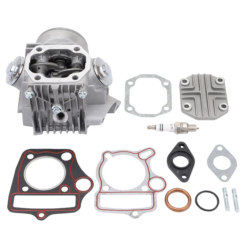 WOOSTAR 47mm Komplette Zylinderkopf 65mm Ventile mit A7TC Zündkerze Ersatz für CRF70 TRX70 XR70 Dirt Pitbike ATV 4 Wheeler Quad 70ccm Motor WOOSTAR 47mm Komplette Zylinderkopf 65mm Ventile mit A7TC Zündkerze Ersatz für CRF70 TRX70 XR70 Dirt Pitbike ATV 4 Wheeler Quad 70ccm Motor von WOOSTAR
