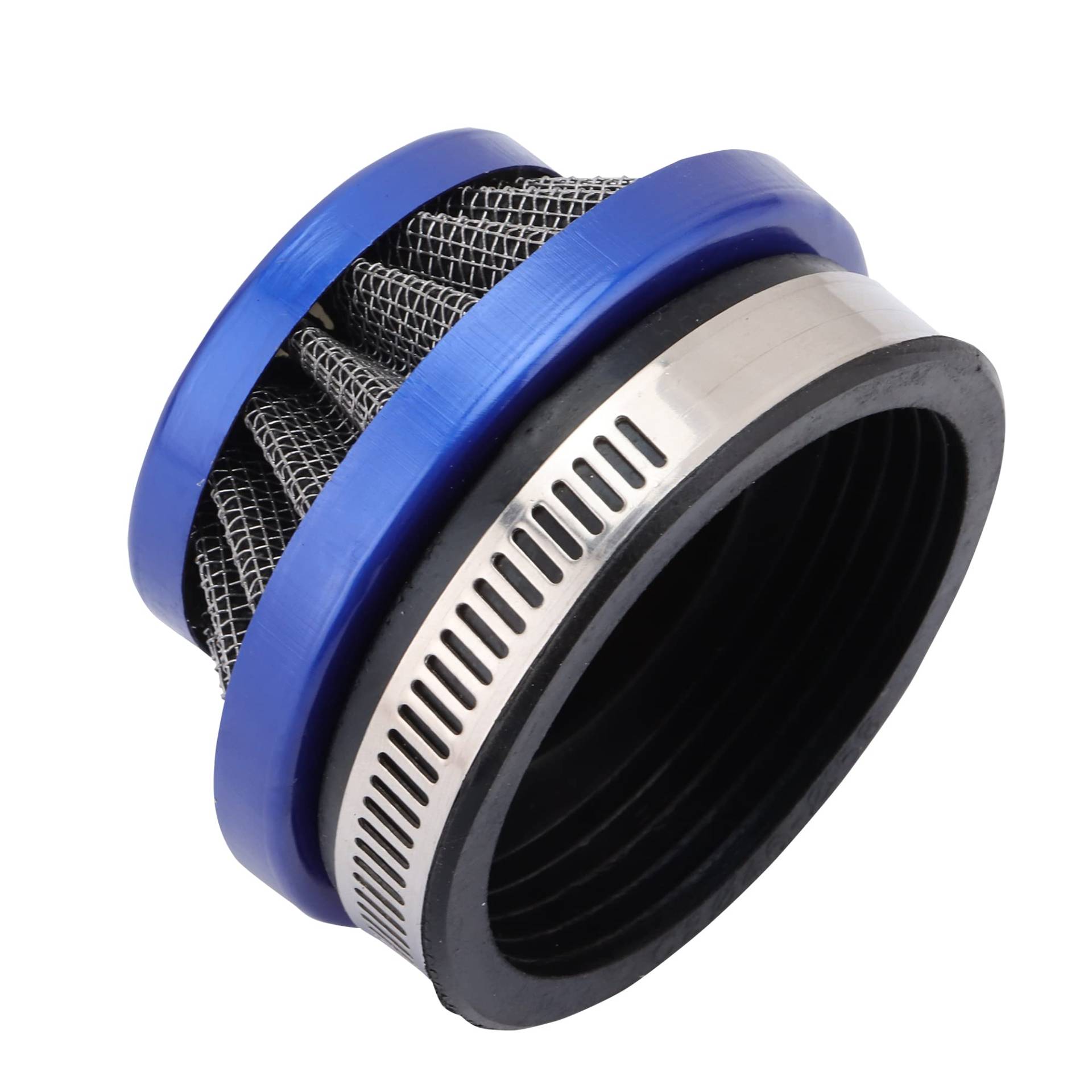 WOOSTAR 58mm Luftfilter Ersatz für 2 Takt 47ccm 49ccm Roller ATV Pocketbike Mini Quad Rasenmaschine Motor Blau von WOOSTAR