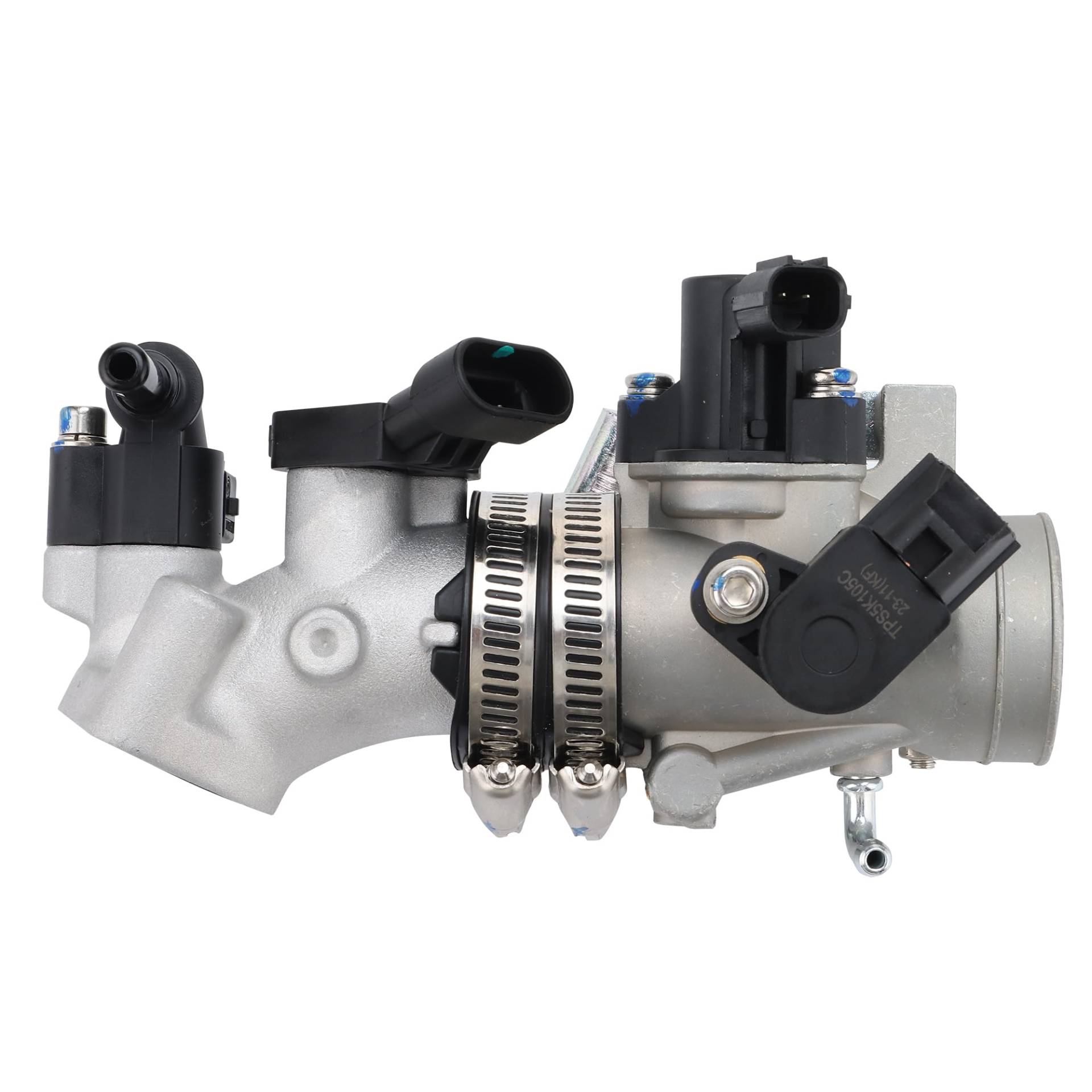 WOOSTAR Motorrad Kraftstoffeinspritzung Drosselklappengehäuse Ersatz für GY6 Motor 169ccm 170ccm EFI Jonway GTX 250 EFI 200 WOOSTAR Motorrad Kraftstoffeinspritzung Drosselklappengehäuse Ersatz für GY6 Motor 169ccm 170ccm EFI Jonway GTX 250 EFI 200 von WOOSTAR