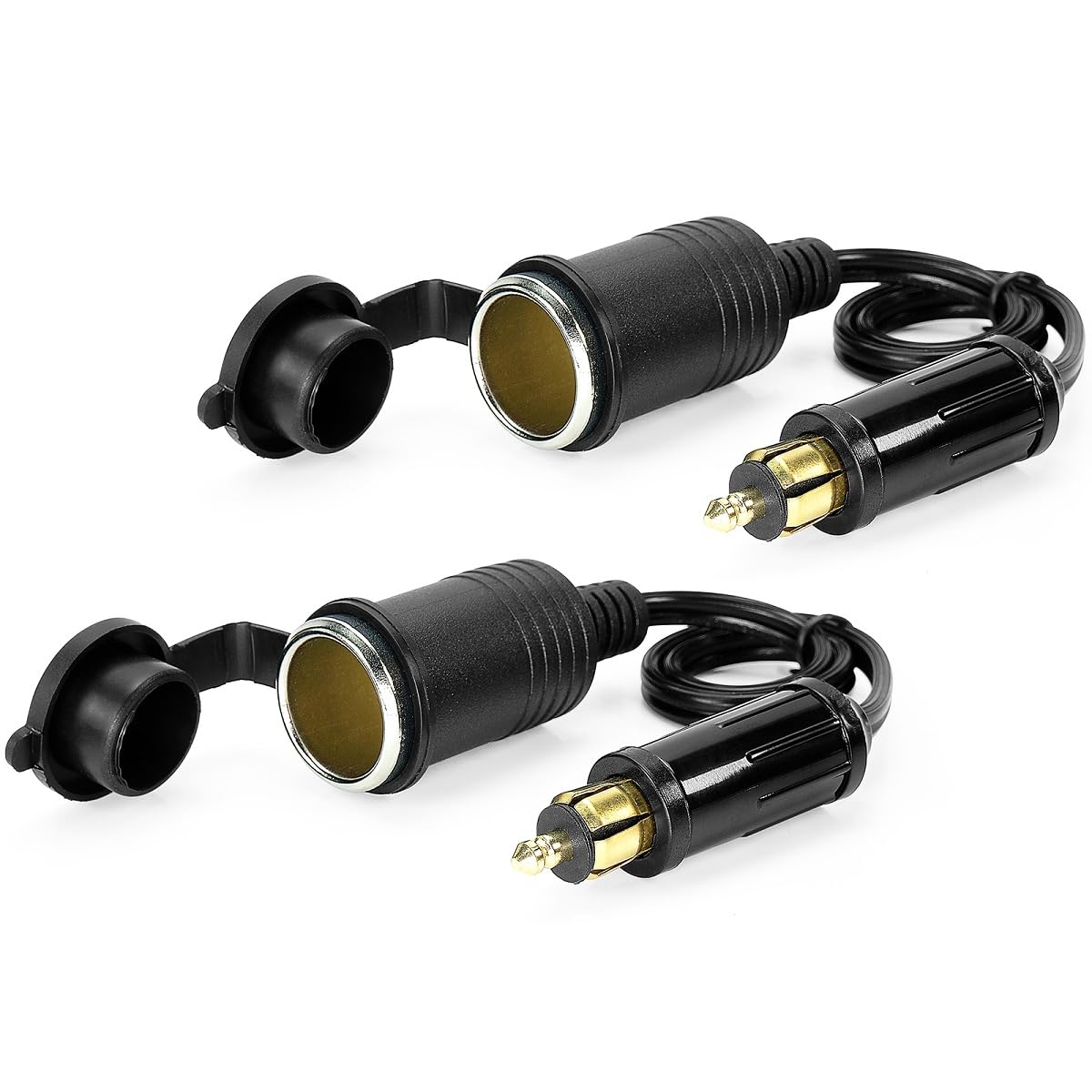 2pcs European Male Din Plug Cigarette Lighter 2pcs European Male Din Plug Cigarette Lighter von WOWLED