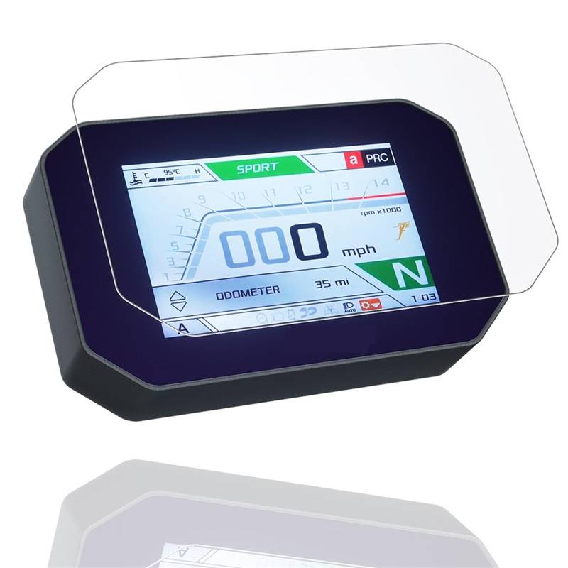 Für Aprilia Für Tuareg 660 2022 Motorrad Tacho Cluster Scratch Schutz Film Screen Protector Armaturenbrett Displayschutzfolie von WPHLYZ