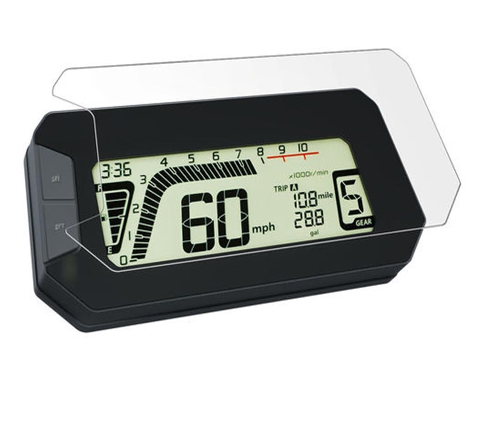 Für CRF300L Für CRF 300L Für GROM Für CRF250 2021 Motorrad Scratch Cluster Screen-Dashboard Schutz Instrument Film Armaturenbrett Displayschutzfolie(1 PCS) von WPHLYZ