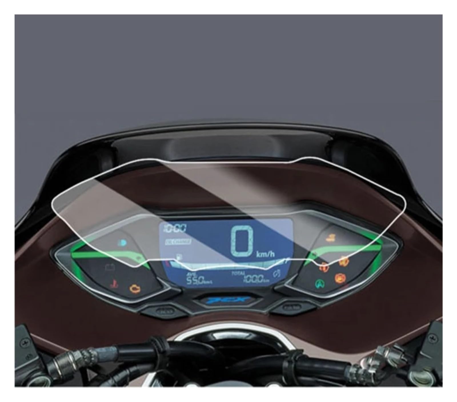 Für PCX125 Für PCX160 2021 2022 Für PCX 160 Für 125 Motorrad Instrument Cluster Kratzschutz Film Dashboard Screen Protector Armaturenbrett Displayschutzfolie(5 PCS) von WPHLYZ
