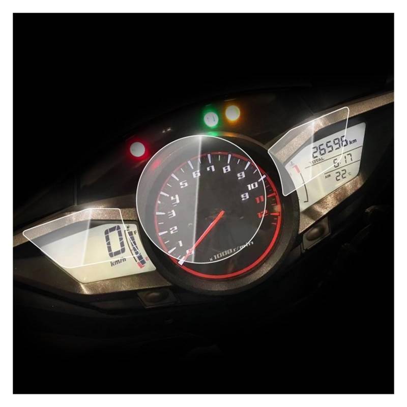 Für VFR1200F Für VFR 1200F Für VFR1200 F 2012 Motorrad Scratch Cluster Screen Dashboard Schutz Instrument Film Schutz Armaturenbrett Displayschutzfolie von WPHLYZ