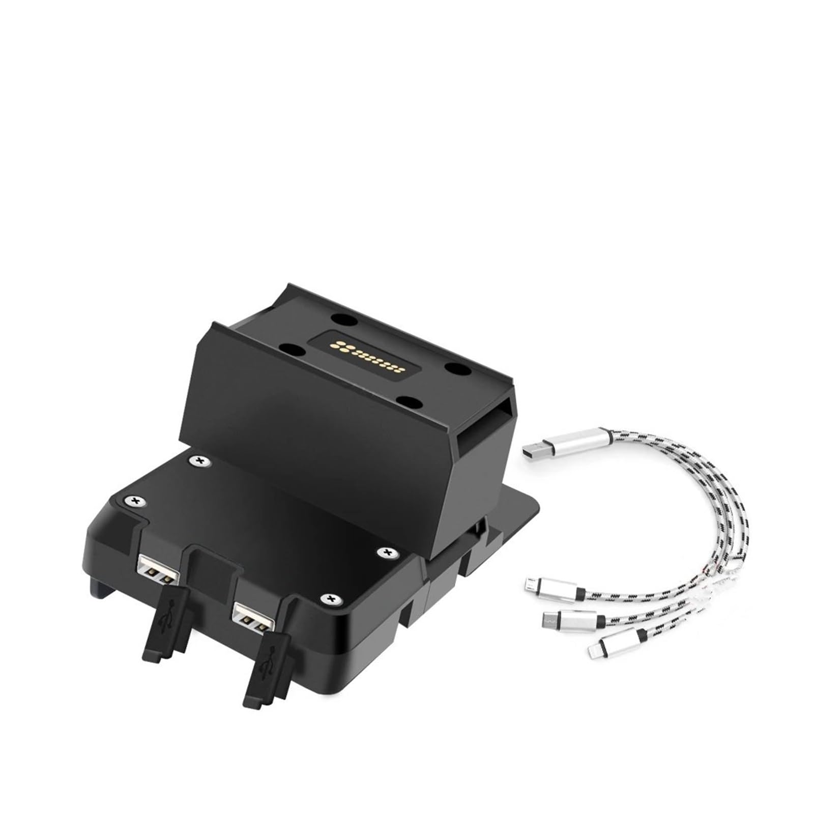GPS Navigationshalterung Für R1200RT Für R1250RT Für R 1200 1250 RT Motorrad USB Handy GPS Navigation Halterung Drahtlose Lade Unterstützung(Wireless and USB) von WPHLYZ