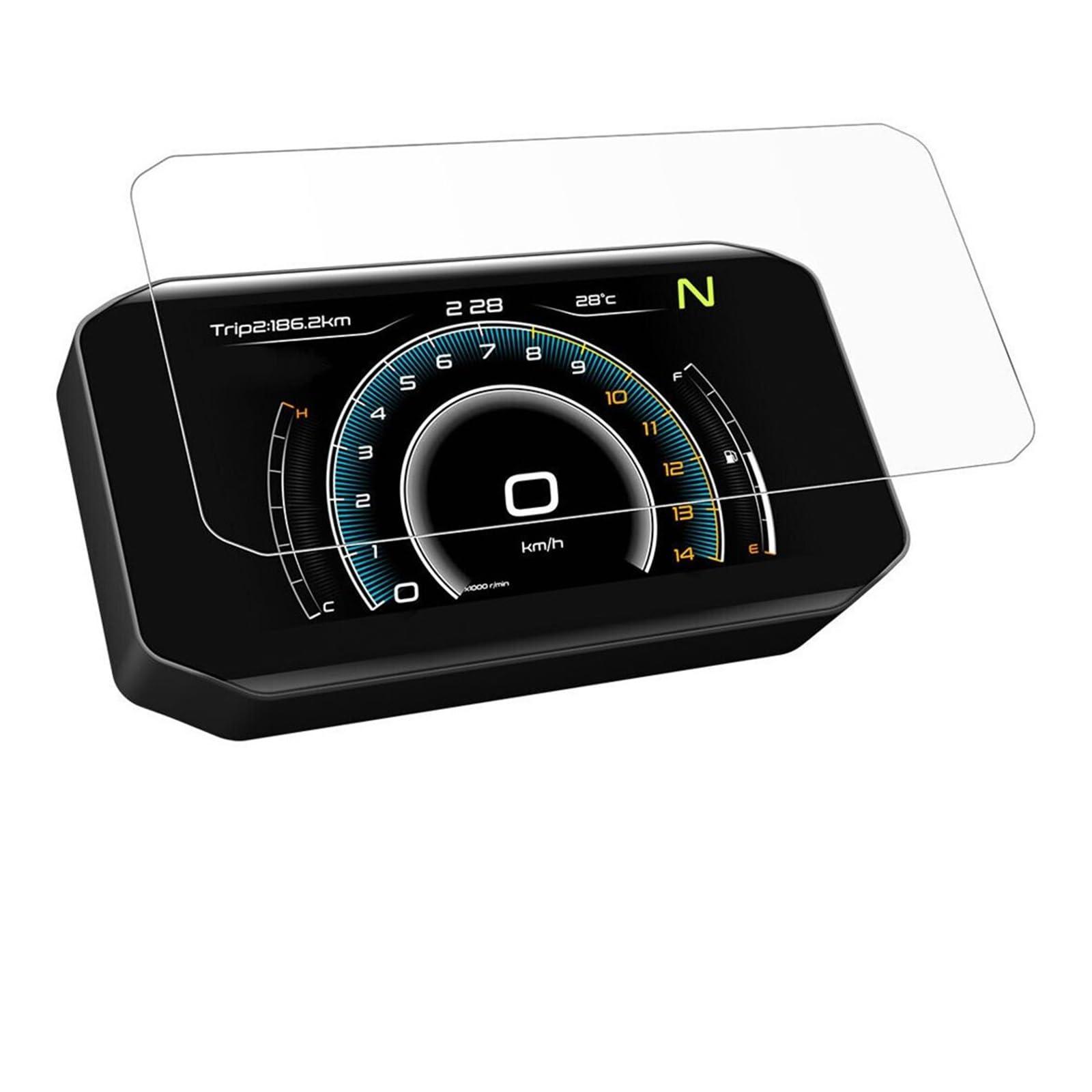 Motorrad Cluster Scratch Schutz Film Instrument Dashboard Abdeckung Schutz Für CFMOTO Für 450SR Für SR450 Für 450 SR 2023 Armaturenbrett Displayschutzfolie(1 Set) von WPHLYZ