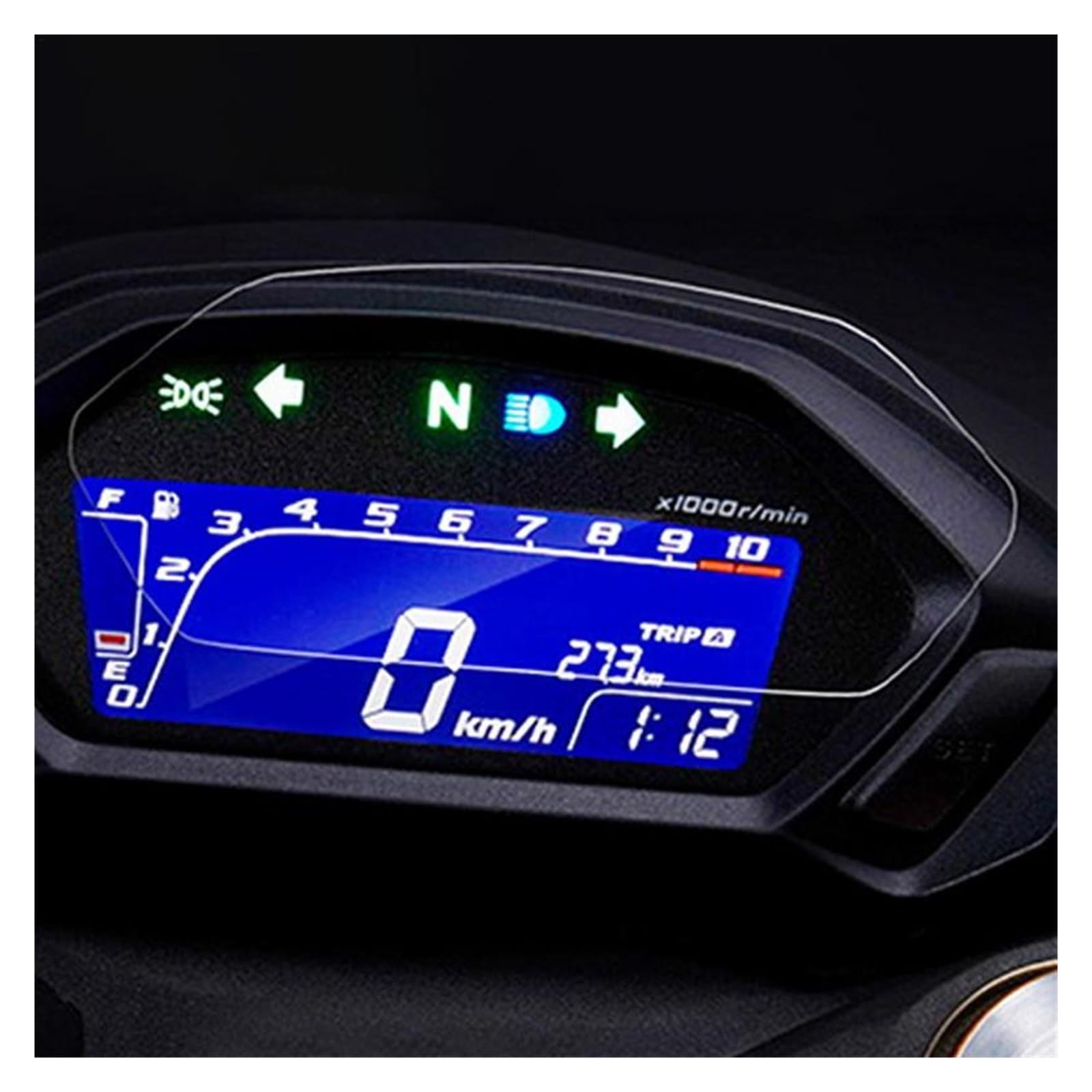 Motorrad Instrument Dashboard Cluster Scratch Schutz Film Screen Protector Für CB190R Für CBF190X Armaturenbrett Displayschutzfolie von WPHLYZ