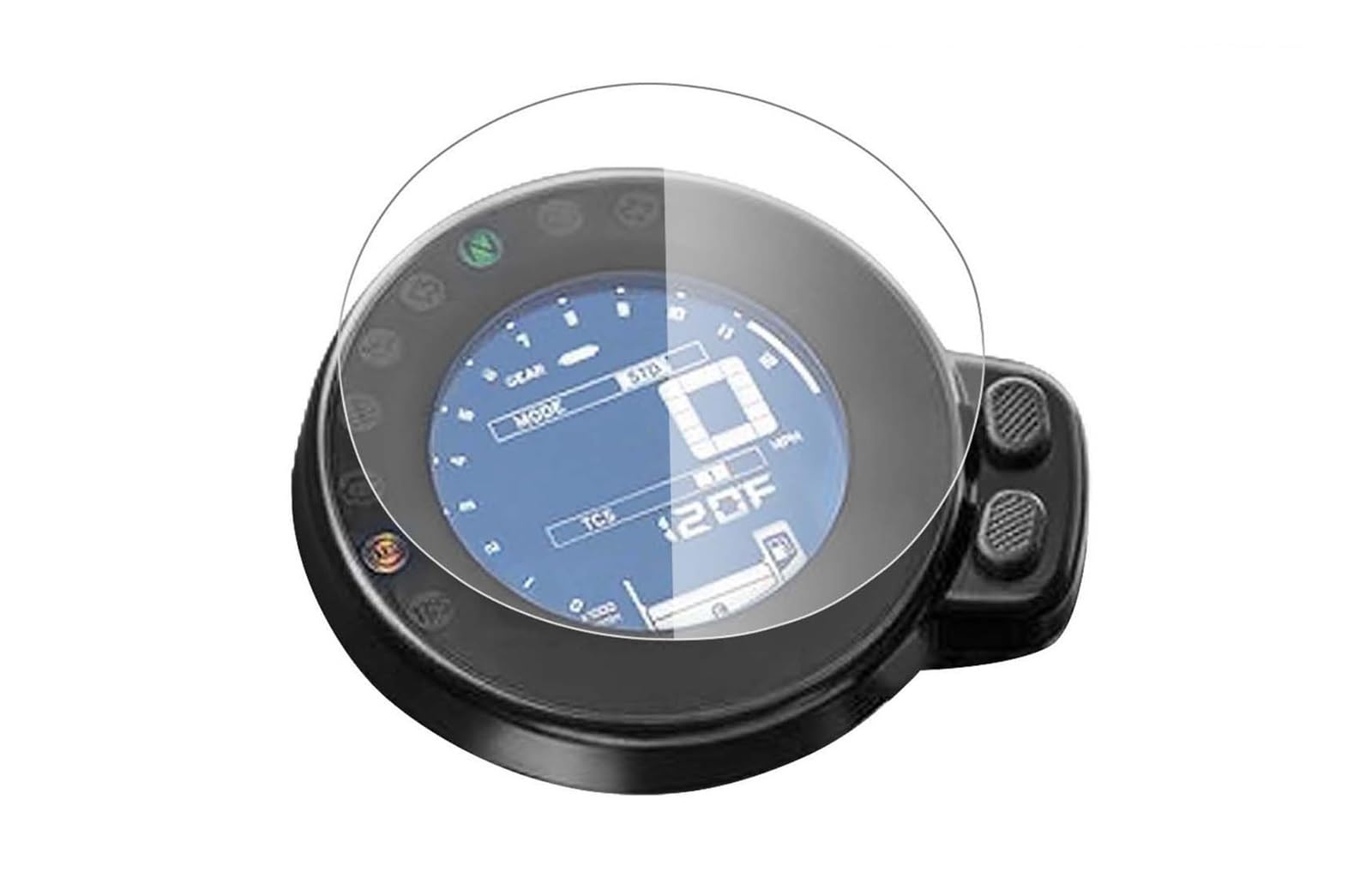 Motorrad Instrument Dashboard Cluster Scratch Schutz Film Screen Protector Für XSR700 Für XSR900 2016 2017 2018 Armaturenbrett Displayschutzfolie(2 pcs) von WPHLYZ
