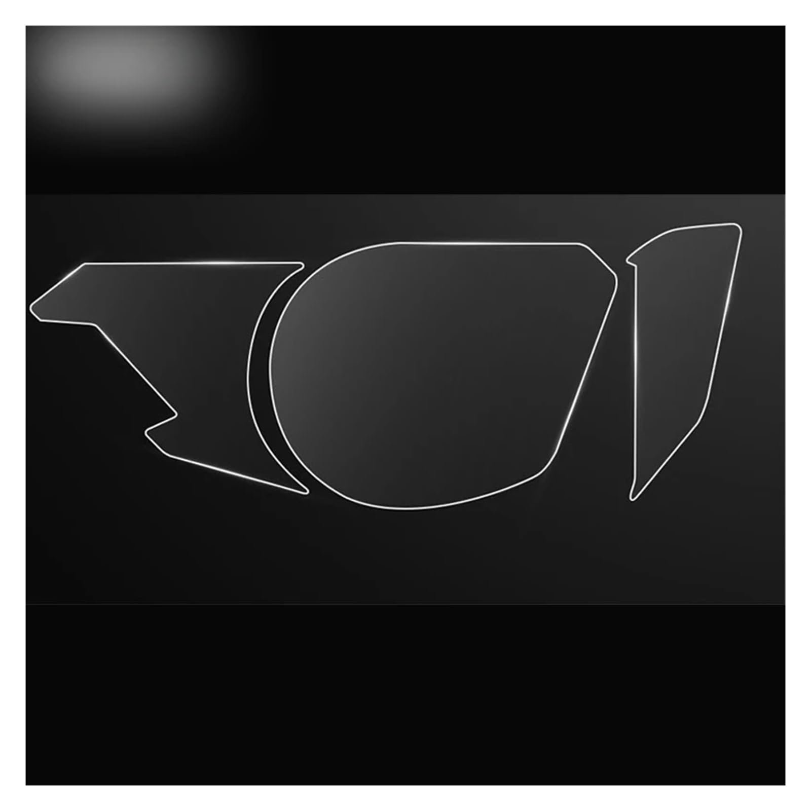 Motorrad Kratzschutz Film Displayschutzfolie Aufkleber Instrument Für CBR250RR Für CBR 250RR 2017 2018 2019 2020 2021 2022 Armaturenbrett Displayschutzfolie von WPHLYZ