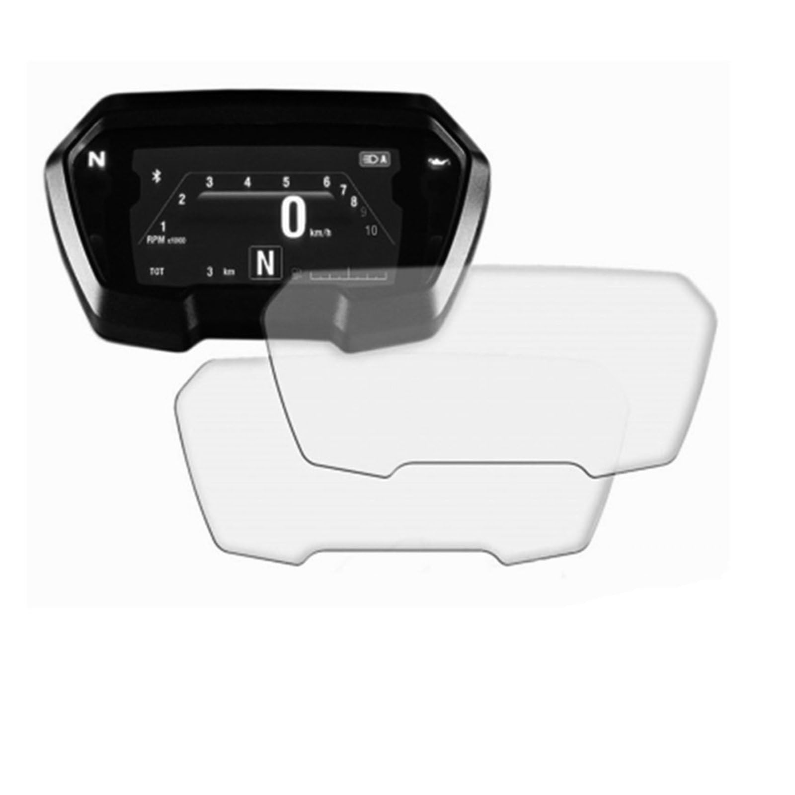 Motorrad Scratch Cluster Screen-Dashboard Schutz Instrument Film Für Ducati Für Diavel Für 1260 2019 2020 2021 2022 Armaturenbrett Displayschutzfolie von WPHLYZ