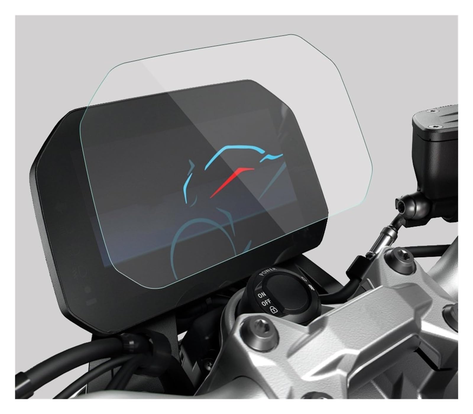 Motorrad Zubehör Cluster Scratch Schutz Film Screen Protector Für F900R Für F900XR 2020 Armaturenbrett Displayschutzfolie(1 PCS) von WPHLYZ