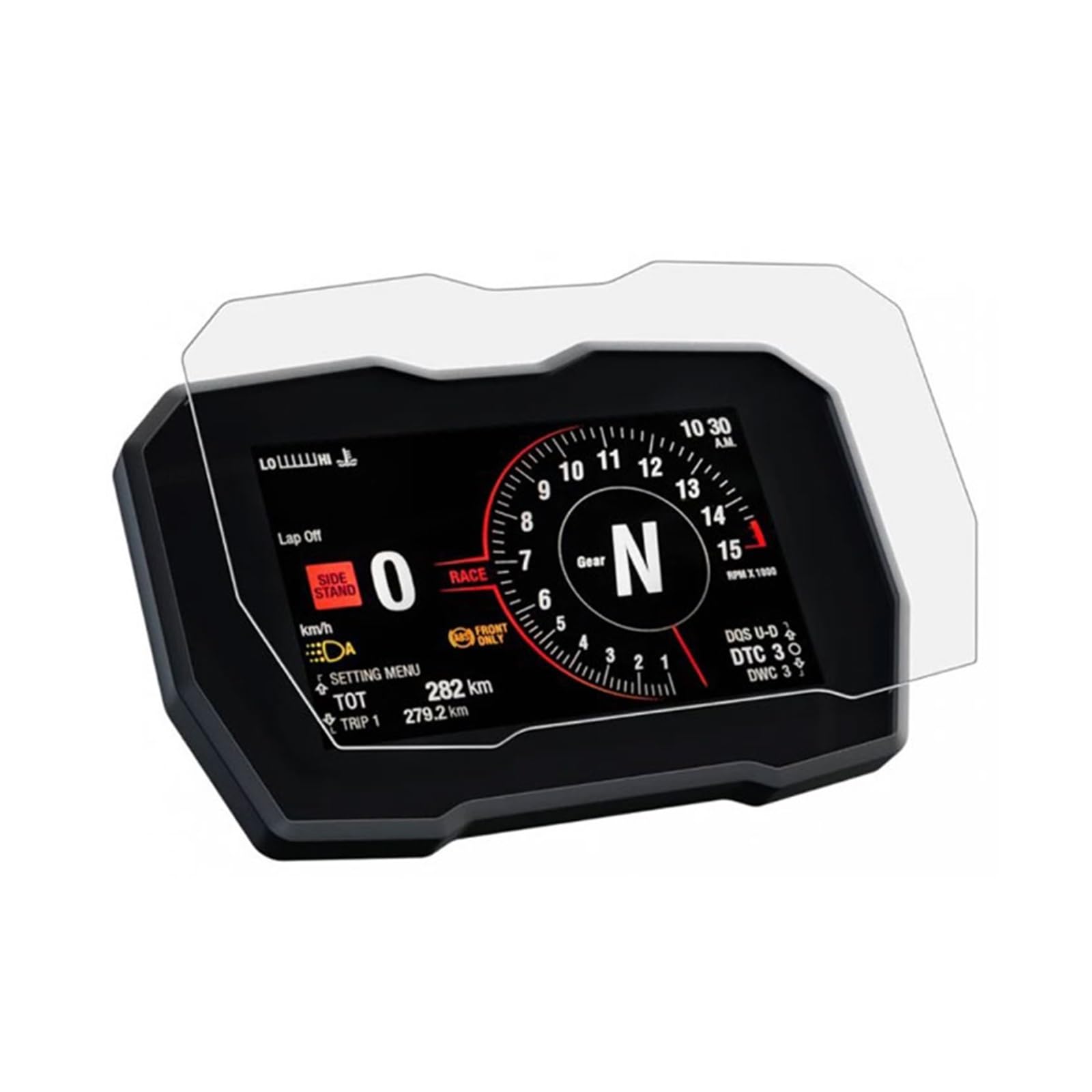 Motorradzubehör Cluster Kratzschutzfolie Displayschutzfolie Für Ducati Für Panigale Für V4 2018 2019 2020 Armaturenbrett-Instrument Armaturenbrett Displayschutzfolie(5 PCS) von WPHLYZ