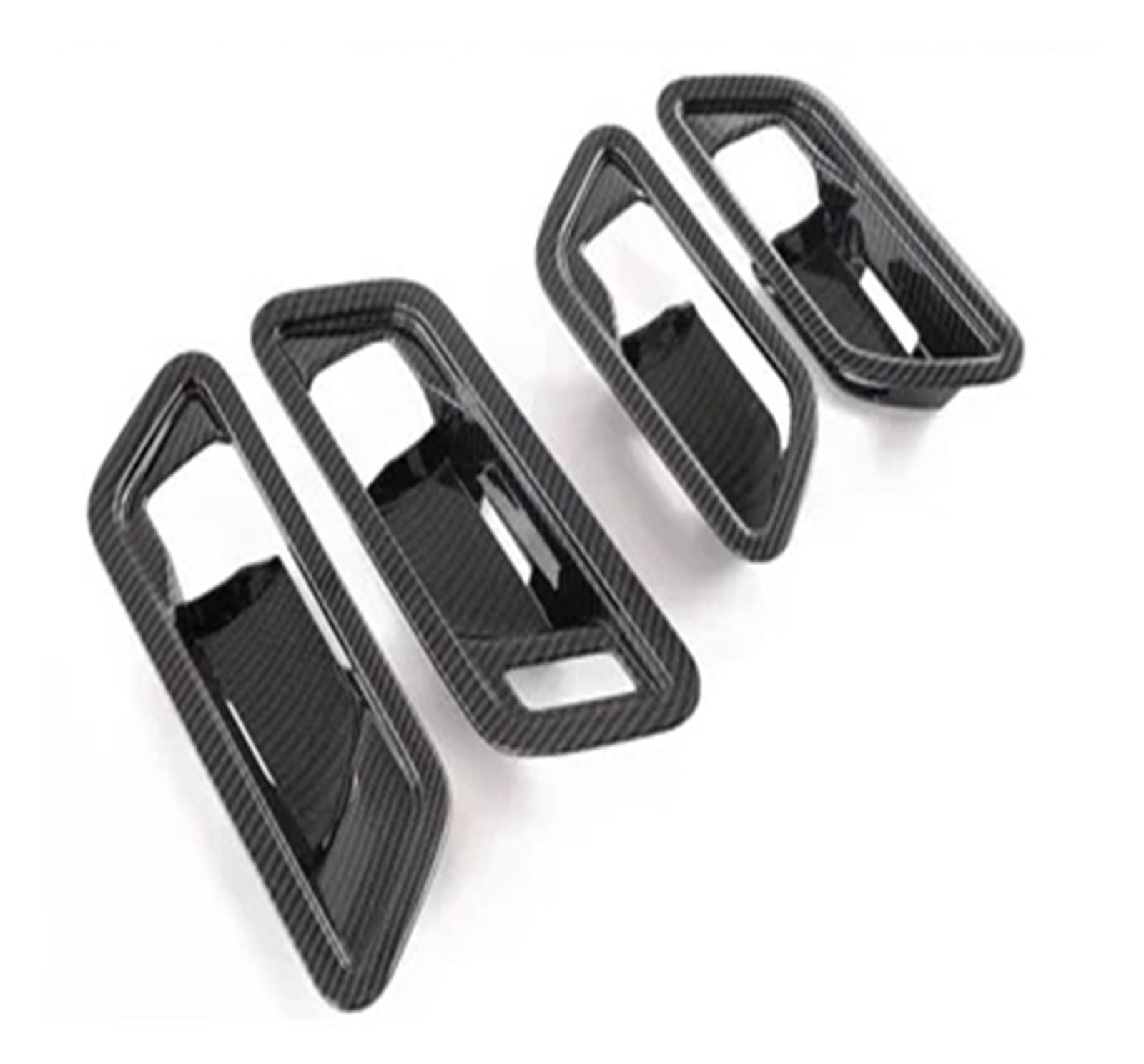 Navigation Panel Trim Automotive Interior Carbon Fiber Hinten Drainage Cup Rahmen Lenkrad Dekorative Für Toyota Für Bz4x 2022 2023 Dekoration Mittelkonsole(Inner Door Bowl Cove) von WPHLYZ