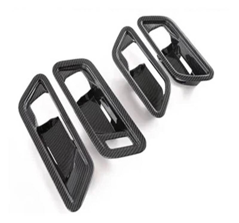 Navigation Panel Trim Automotive Interior Carbon Fiber Hinten Drainage Cup Rahmen Lenkrad Dekorative Für Toyota Für Bz4x 2022 2023 Dekoration Mittelkonsole(Inner Door Bowl Cove) von WPHLYZ