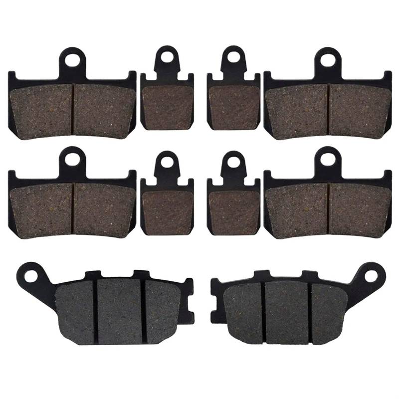 Scheibenbremsbelagsatz Für Für YZFR1 Für YZF-R1 Für YZF R1 2007 2008 2009 2010 2011 2012 2013 2014 Motorrad Vorne Hinten Bremsbeläge(-Front and Rear) von WPHLYZ