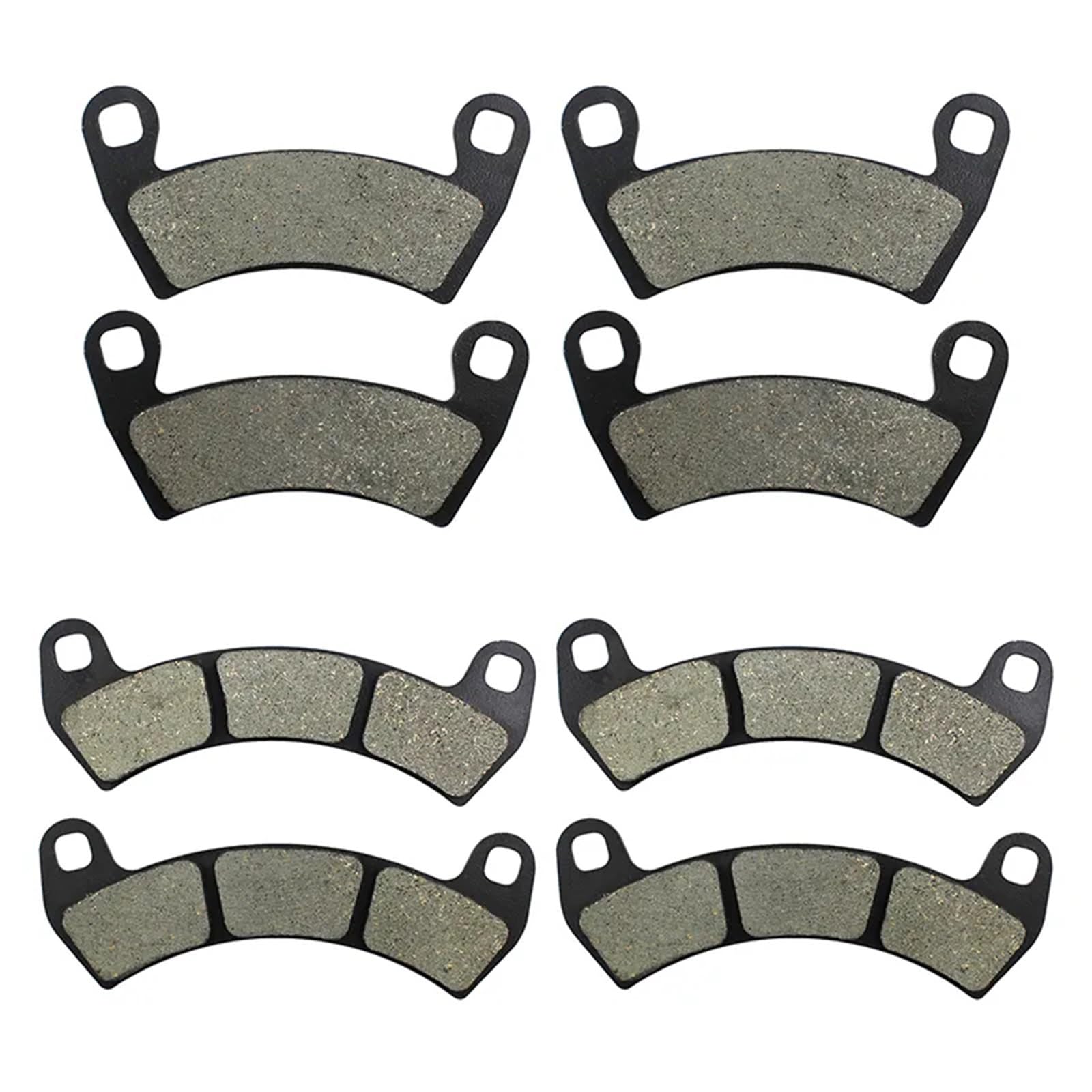 Scheibenbremsbelagsatz Für Polaris Für RZR Für XP 4 Pro Turbo 2016 2017 2018 2019 2020 2021 2012 Motorrad Teile Vorne Und Hinten Bremsbeläge(2Sets Front and Rear) von WPHLYZ