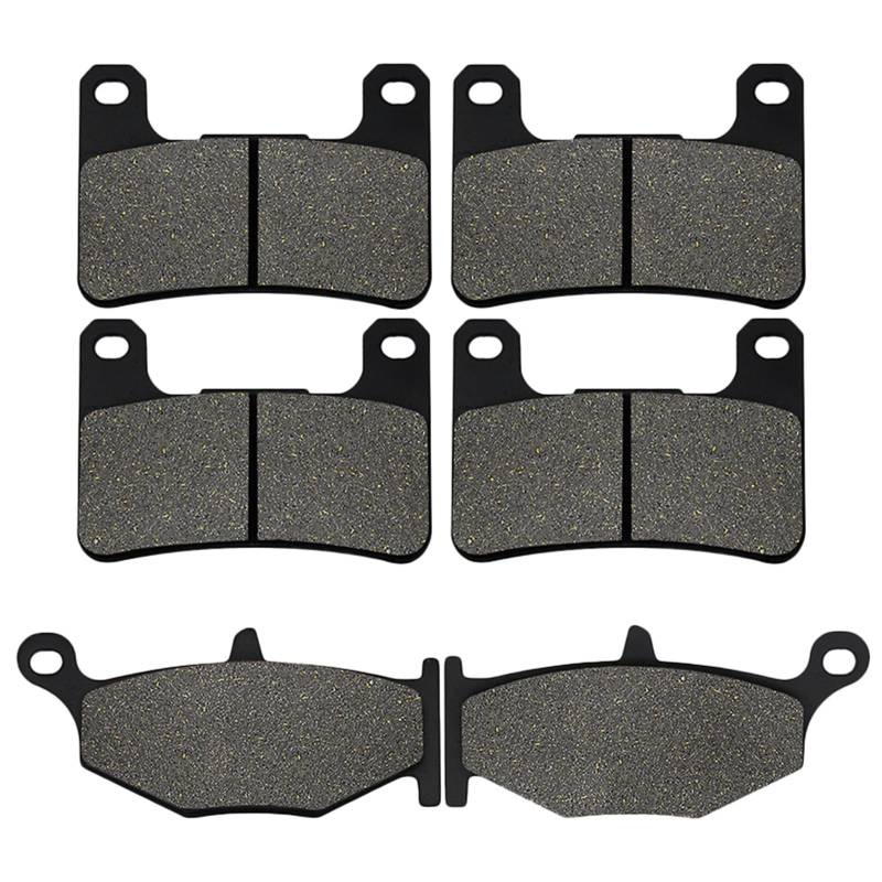 Scheibenbremsbelagsatz Für Suzuki Für GSXR750 Für GSXR600 2006 2007 2008 2009 2010 Für GSXR1000 2007 2008 Für GSX1300R Motorrad Vorne Hinten Bremsbeläge(Front and Rear) von WPHLYZ