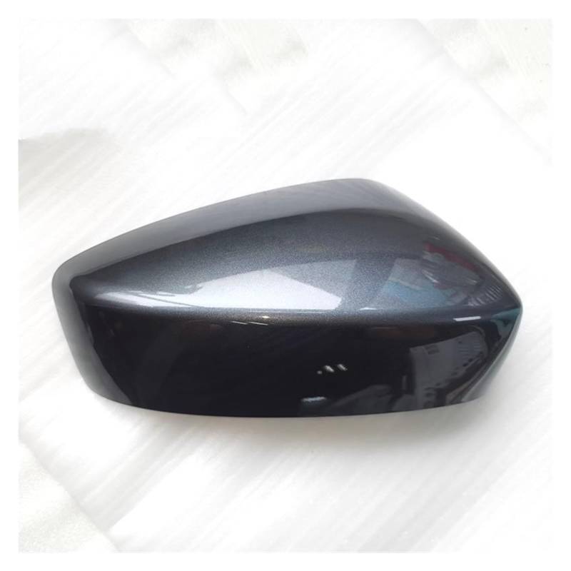 Spiegelabdeckung Für Mazda 2 Für Demio 2017 2018 2019 2020 2021 2022 2023 Zubehör Auto Rückspiegel Abdeckung Shell Deckel Fall Spiegelkappendeckel(R Dark Grey) von WPHLYZ