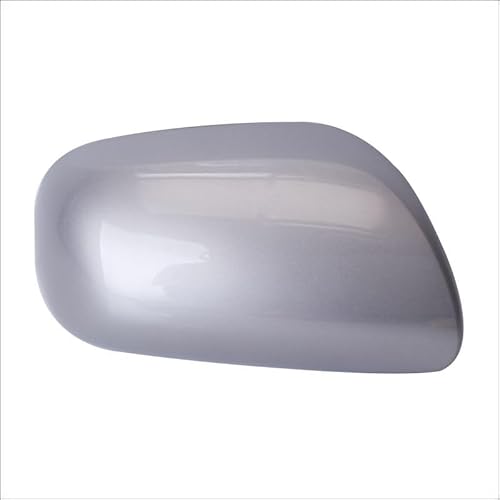 Spiegelabdeckung Für Toyota Für Yaris 2006 2007 2008 2009 2010 2011 Autozubehör Rückspiegelabdeckung Rückspiegelschale Spiegelgehäuse Spiegelkappendeckel(Silver Right) von WPHLYZ