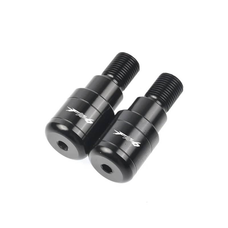 WPIGRBMD Motorrad Lenkerenden 22mm Motorrad Lenker Griffe End Griff Bar Kappe End Stecker Für YAM&AHA FZ6 FA&zer FAZER600 FZ6S FZ6N FZ6S2 FZ6R S2 SJ6S FZ600 von WPIGRBMD
