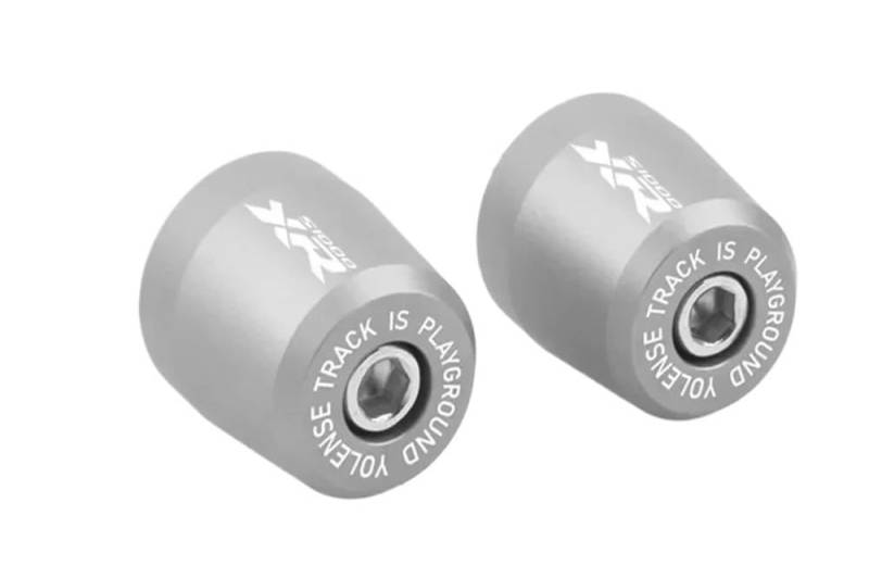 WPIGRBMD Motorrad Lenkerenden Für B&M&W S1000R S1000RR S1000XR HP2 Sport Motorrad Lenkerende Lenkergriffe Enden Kappe Stecker Slider Gegengewicht Abdeckung von WPIGRBMD