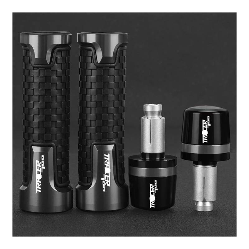 WPIGRBMD Motorrad Lenkerenden Für YAM&AHA Tracer 700 TRACER700 2015-2024 2023 2022 2021 2020 2019 Motorrad Lenker Griffe Griff Grip Enden Stecker Slider Kappen von WPIGRBMD