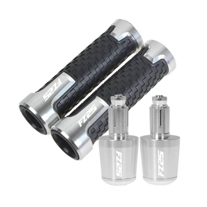 WPIGRBMD Motorrad Lenkerenden Für YAM&AHA YZF FZ25 2018 2019 2020 2021 2022 Motorrad Zubehör 7/8 "22 MM Lenker Handgriffe Griff Bar End Kappe Stecker von WPIGRBMD