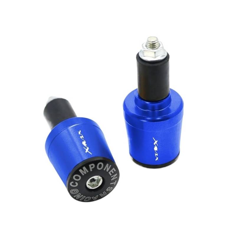 WPIGRBMD Motorrad Lenkerenden Motorrad CNC 7/8 "22 MM Lenkergriffe Griff Bar Kappe Endstopfen Für YAM&AHA Xmax 300 X MAX 125/200/250/400 X-MAX von WPIGRBMD