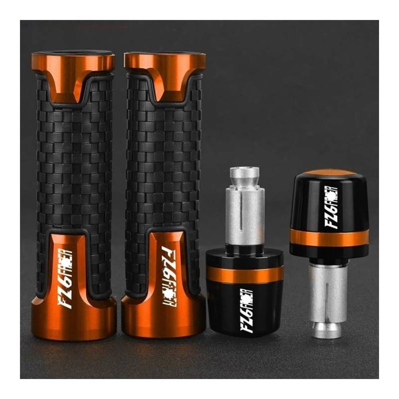 WPIGRBMD Motorrad Lenkerenden Motorrad Lenker Griffe Griff Enden Stecker Slider Kappe Für YAM&AHA FZ6S FZ6N FZ6R FZ6 FZ 6 FA&zer 2004-2024 2023 2022 2021 2020 von WPIGRBMD