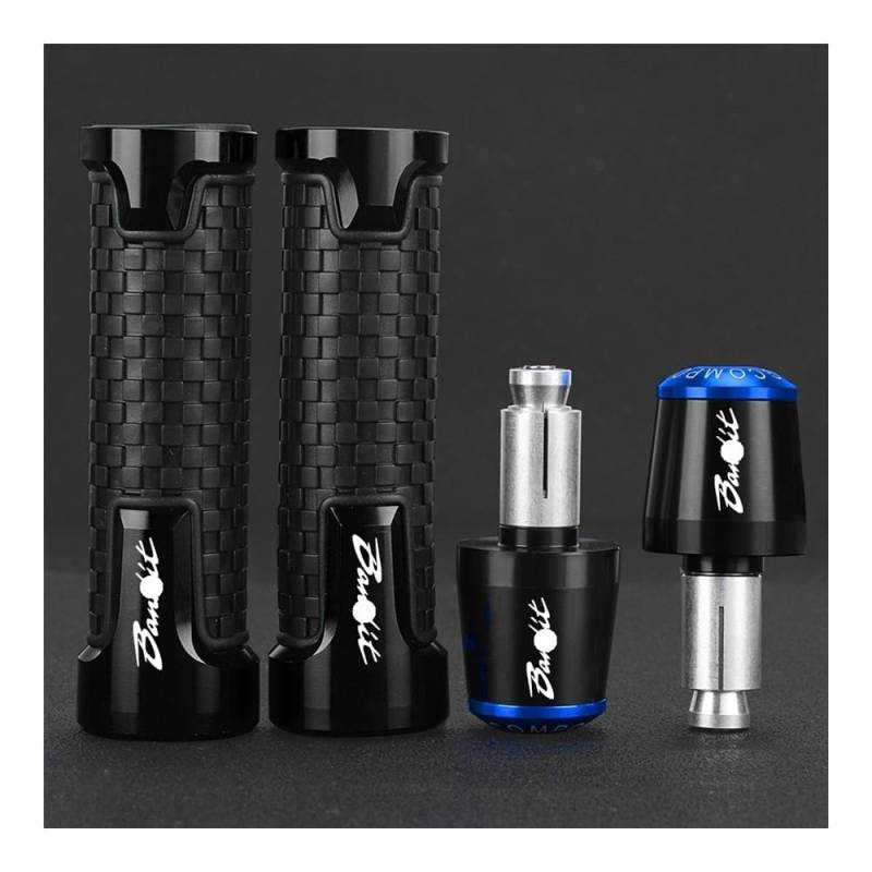WPIGRBMD Motorrad Lenkerenden Motorrad-Lenkergriffe Handgriff Endstopfen Schieberkappe Für Suzuki GSF650 Bandit GSF 650 S/N 2005–2015 2014 2013 2012 2011 2010 von WPIGRBMD