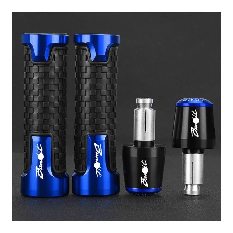 WPIGRBMD Motorrad Lenkerenden Motorrad-Lenkergriffe Handgriff Endstopfen Schieberkappe Für Suzuki GSF650 Bandit GSF 650 S/N 2005–2015 2014 2013 2012 2011 2010 von WPIGRBMD