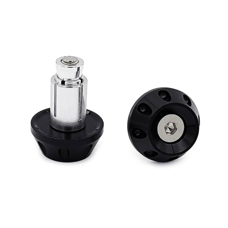 WPIGRBMD Motorrad Lenkerenden Motorräder Griff Bar End Gewicht Lenker Griffe Anti Vibration Silder Stecker Dropship Lenker Griffe End Kappe von WPIGRBMD