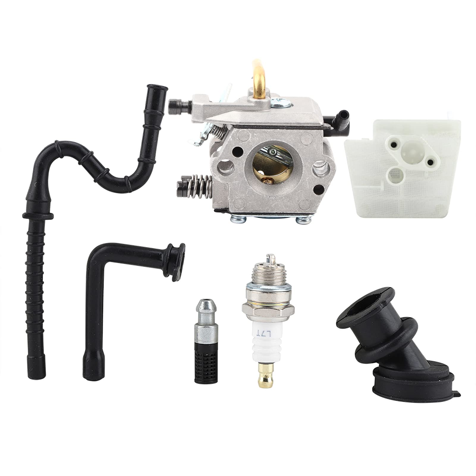 Vergaser Kits für 024 026 MS240 MS260 MS 240 260 WT194 Kettensägen Ersatzteile Vergaser Luftfilter und Ansaugmanschette Kraftstoffrohr Zubehör Set Vergaser Kits für 024 026 MS240 MS260 MS 240 260 WT194 Kettensägen Ersatzteile Vergaser Luftfilter und Ansaugmanschette Kraftstoffrohr Zubehör Set von WPKD BLUEIY