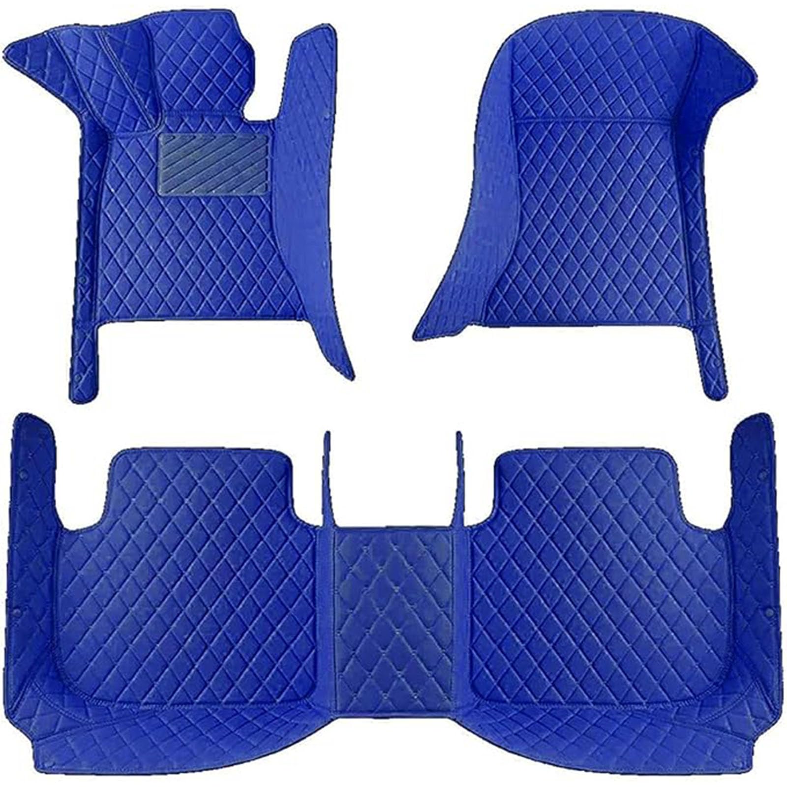 Auto Leder FußMatte FüR Renault Megane 2016-2022 4-Generation, Wasserdicht Tragen Anti rutschfest Matte Nach Maß Leder Vorne Und Hinten AutozubehöR, Blue Auto Leder FußMatte FüR Renault Megane 2016-2022 4-Generation, Wasserdicht Tragen Anti rutschfest Matte Nach Maß Leder Vorne Und Hinten AutozubehöR, Blue von WPNCIMDA