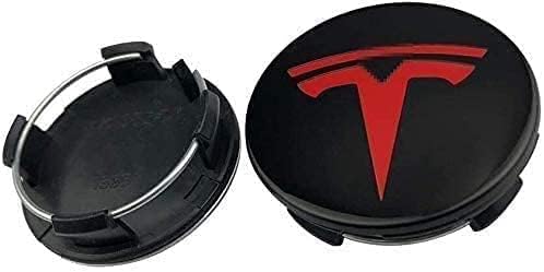 4 Stück Nabendeckel für Tesla Model 3 Model S Model X 57mm, Radnabenkappen, Nabenkappen, Felgenkappen, Wasserdicht Radnabenabdeckung, Staubdicht Felgendeckel 4 Stück Nabendeckel für Tesla Model 3 Model S Model X 57mm, Radnabenkappen, Nabenkappen, Felgenkappen, Wasserdicht Radnabenabdeckung, Staubdicht Felgendeckel von WQFWSD