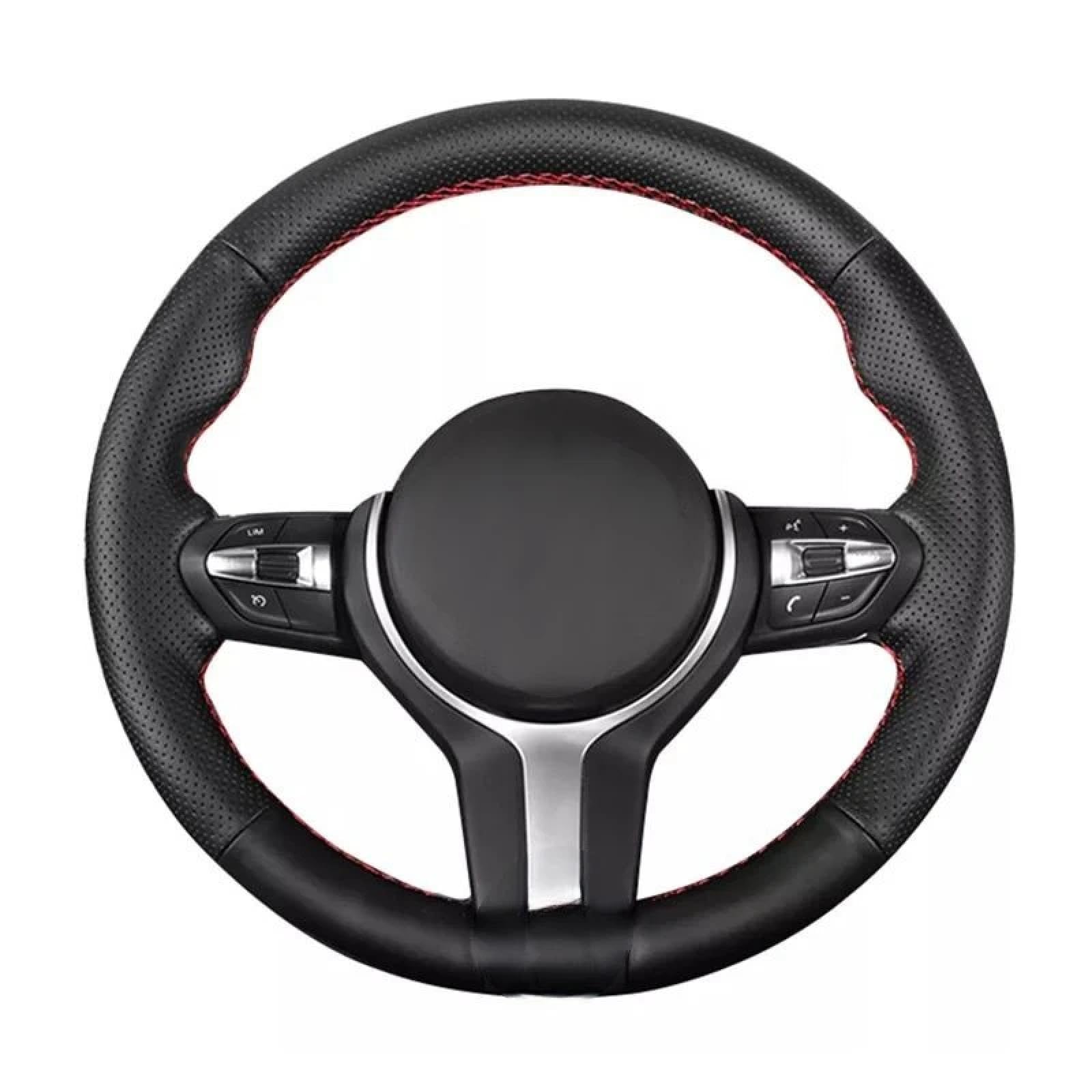 WQKRBMGU Auto Lenkradbezug Kunstleder Geflecht für BMW M2 F87 F80 M3 F82 M4 F12 F13 M5 M6 F85 X5 M F86 X6 F33 F30 M Sport WQKRBMGU Auto Lenkradbezug Kunstleder Geflecht für BMW M2 F87 F80 M3 F82 M4 F12 F13 M5 M6 F85 X5 M F86 X6 F33 F30 M Sport von WQKRBMGU