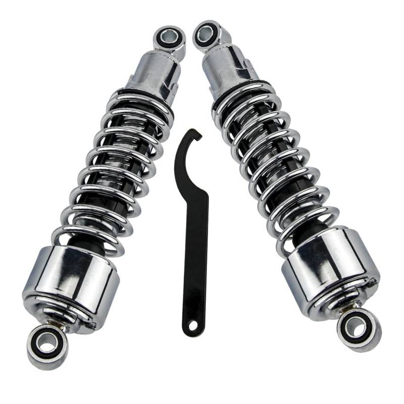 Stoßdämpfer hinten gesenkt, 289 mm, passend für Harley-Davidson XL Sportster FXR Iron 883 von WQKRBMGU