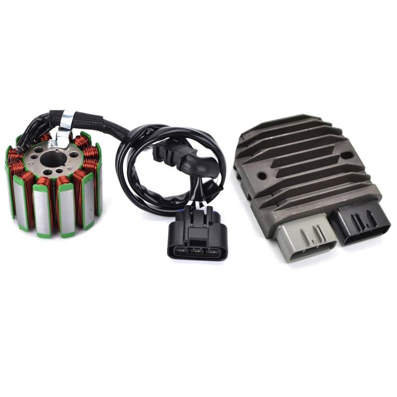 WQSDFGK Gleichrichter Spannungsregler Kompatibel Mit Yamaha Für YZF1000 Für YZFR1 2004-2008 Regler Gleichrichter Magneto Stator Coil Generator Lichtmaschine Motorrad Zubehör(C) von WQSDFGK