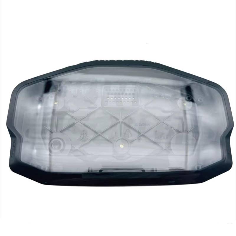 WQSDFGK Moto Instrumentenrahmen Kompatibel Mit Ducati 848 1198 Für Panigale 959 899 1299 1199 Motorrad Armaturenbrettabdeckung Schwarzes Instrumenten Tachometergehäuse Teilezubehör von WQSDFGK