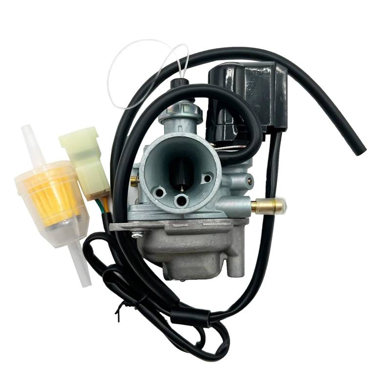 WQSDFGK Motorcycle Carburetor Für KFX50 2007 2008 2009 2013 2014 2015 2016 2017 2018 2019 2020 Luftfilterreiniger Ansaugrohrsatz Vergasersatz Ersatz 15004-Y008 von WQSDFGK
