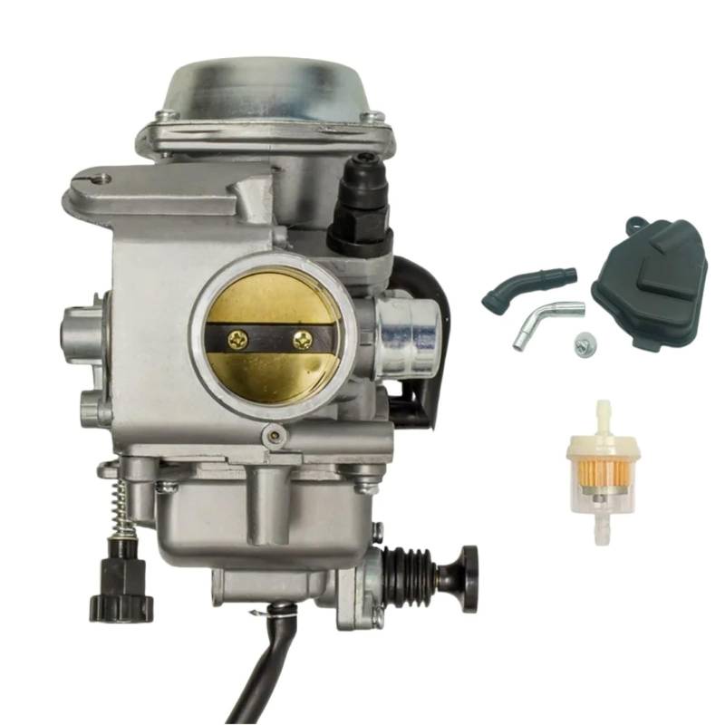 WQSDFGK Motorcycle Carburetor Für TRX350FE TRX350FM 4×4 Rancher 2000-2006 Für TRX450FE 4×4 ES TRX450FM 4X4 S Für Foreman 2002-2004 250cc Bis 450cc Vergaser Luft Kraftstoff Filter von WQSDFGK