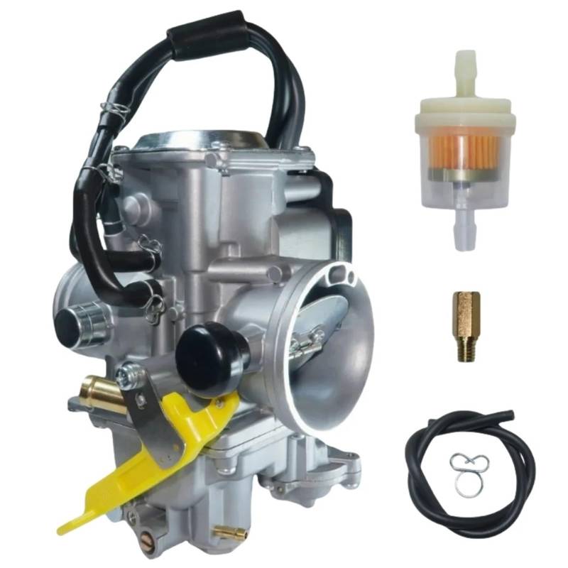 WQSDFGK Motorcycle Carburetor Für TRX400 Für Ex Für Sportrax 1999-2008 Für TRX400X 2009-2014 38mm Vergaser Ersatz Mit Carb Jets Vergaser Luftfilter Kraftstofffilter von WQSDFGK