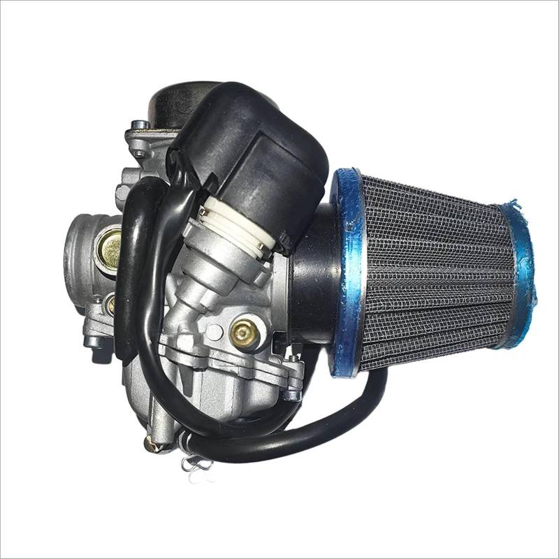 WQSDFGK Motorcycle Carburetor Kompatibel Mit Aprilia Scrabble 125-200 125cc 200cc 26mm Vergaser Mit Luftfilter Light Carb Vergaser Kit Ersatz von WQSDFGK