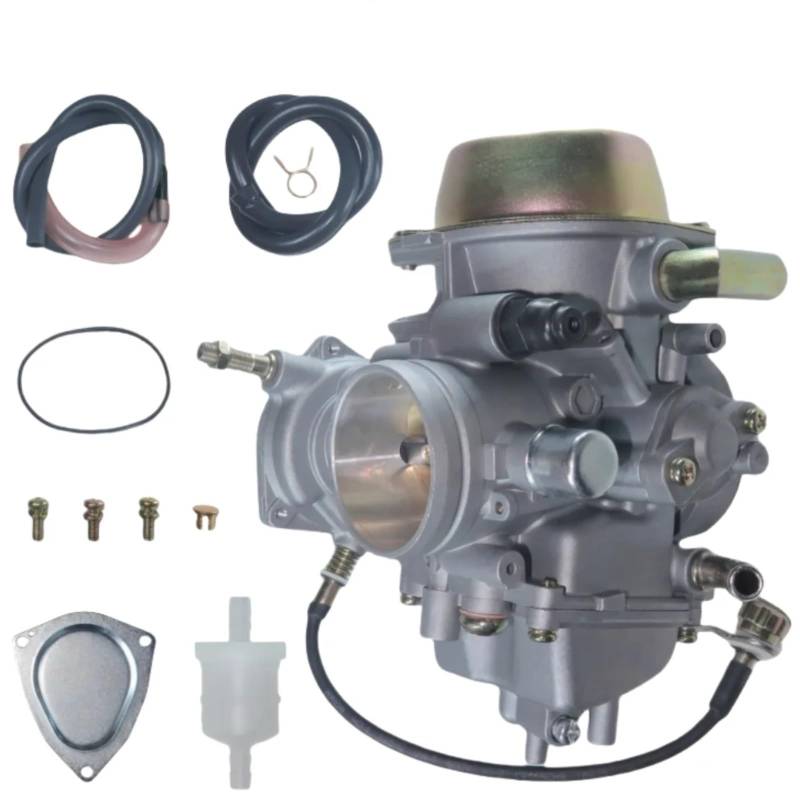 WQSDFGK Motorcycle Carburetor Kompatibel Mit Yamaha Für Grizzly 660 Für YFM660 1998 1999 2000 2001 2002 2003 2004 2005 2006 2007 2008 Vergaser-Kit-Ersatz von WQSDFGK