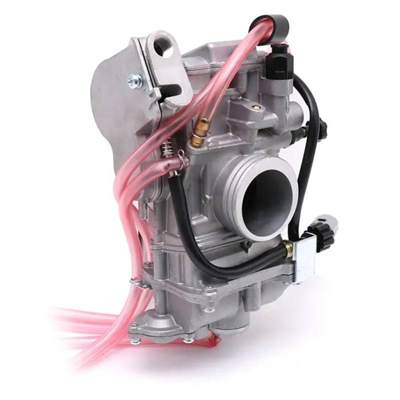 WQSDFGK Motorcycle Carburetor Kompatibel Mit Yamaha Für WR250F 2001 2002 2003 2004 2005 2006 2007 2008 2009 2011 2012 40mm Motorradvergaser Carb Ersatz(Silver) von WQSDFGK